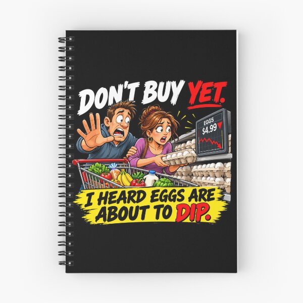 Item preview, DON’T BUY YET — I HEARD EGGS ARE ABOUT TO DIP designed and sold by signshirtz.