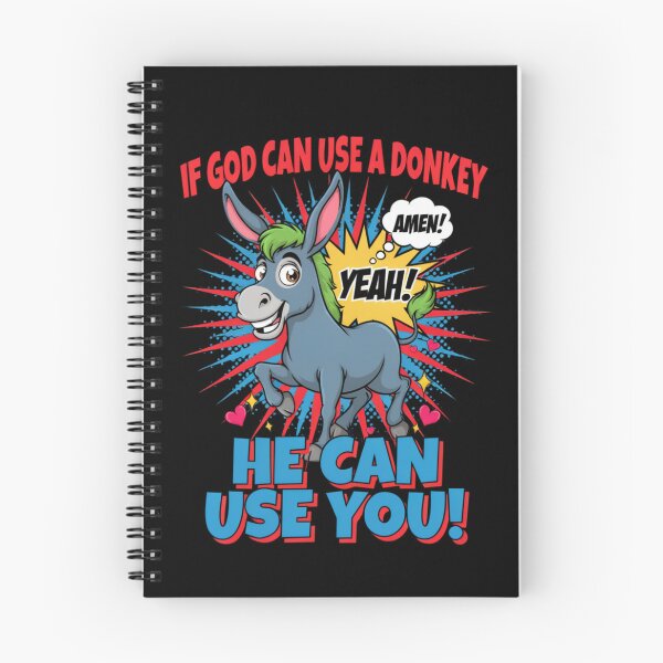Item preview, If God Can Use A Donkey He Can Use You designed and sold by Naitsebas.