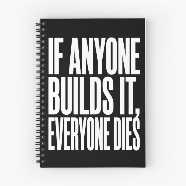 Item preview, If Anyone Builds It Everyone Dies AI Shirt Dark designed and sold by BerkleyCo.