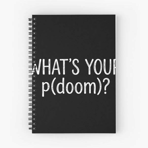 Item preview, What's Your p(doom)? Funny AI T-Shirt Dark designed and sold by BerkleyCo.