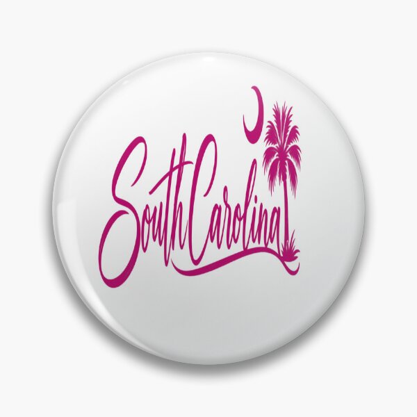 Item preview, South Carolina Pink Palm Tree Coastal State Pride designed and sold by OUICHA.