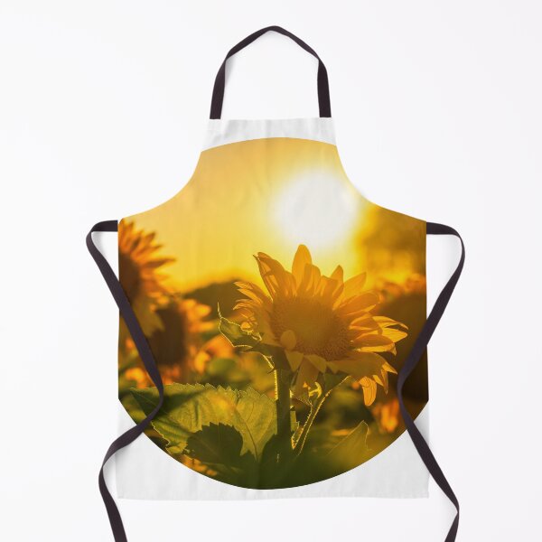 Item preview, Golden Hour Sunflower Field Circle designed and sold by bfiikkii.