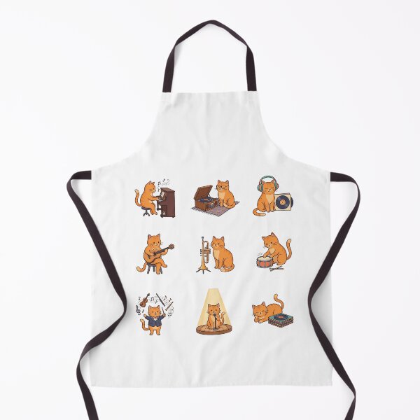 Item preview, Musical Orange Tabby Cat Lofi Vinyl Record Musician Art    designed and sold by mood-draftsman.