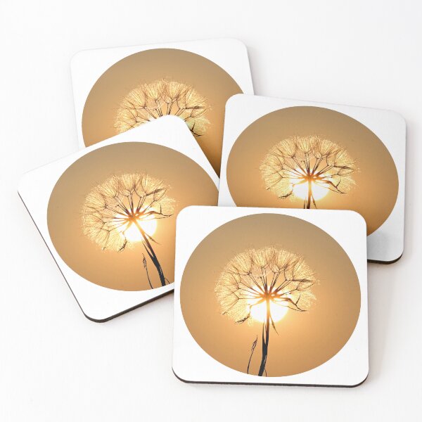 Item preview, Glowing Dandelion Sunset Silhouette designed and sold by bfiikkii.