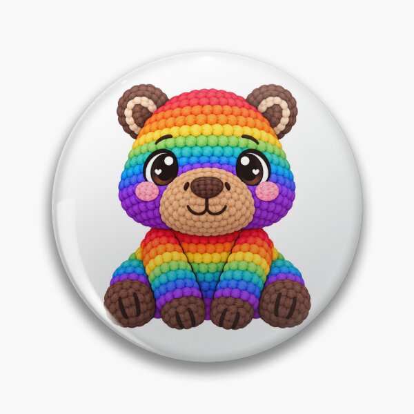Item preview, Amigurumi - Crochet Rainbow Capybara designed and sold by Myra365Art.