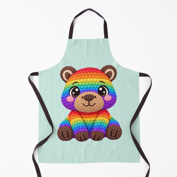 Item preview, Amigurumi - Crochet Rainbow Capybara designed and sold by Myra365Art.