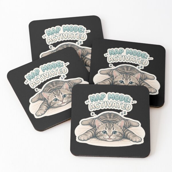 Item preview, Nap Mode Activated Cat designed and sold by PrintforDesign.