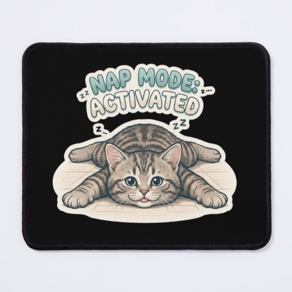 Item preview, Nap Mode Activated Cat designed and sold by PrintforDesign.