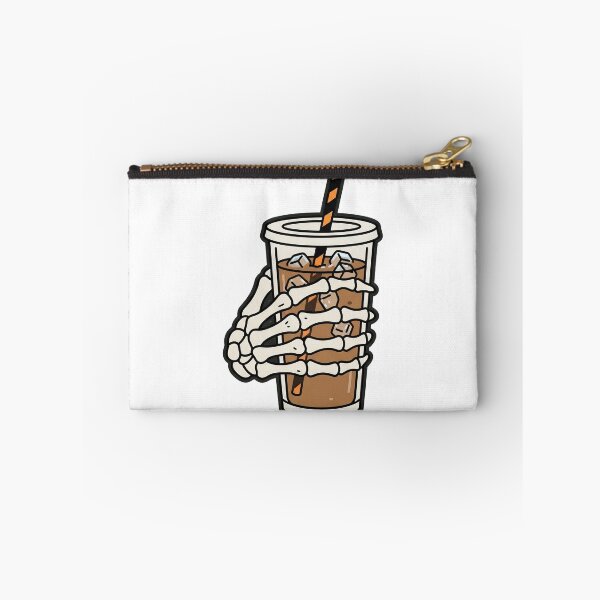Item preview, Skeleton Hand Holding Iced Coffee designed and sold by Rariks.
