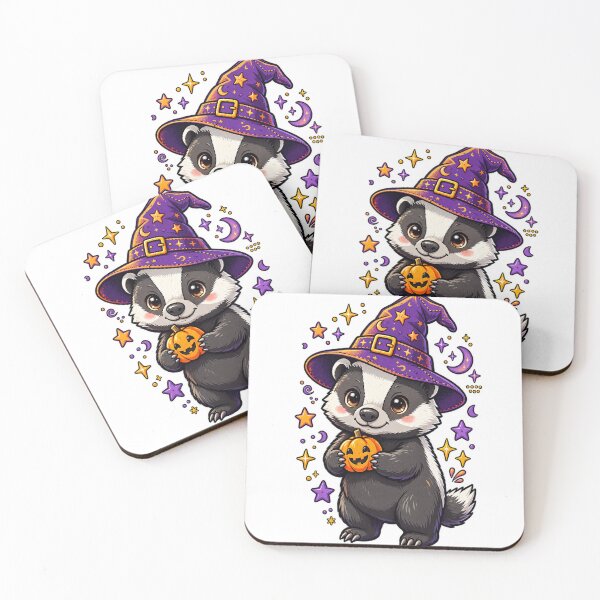 Item preview, Cute Halloween Badger Shirt designed and sold by MDShop011A.