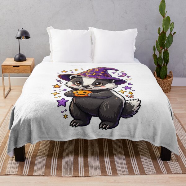 Item preview, Cute Halloween Badger Shirt designed and sold by MDShop011A.