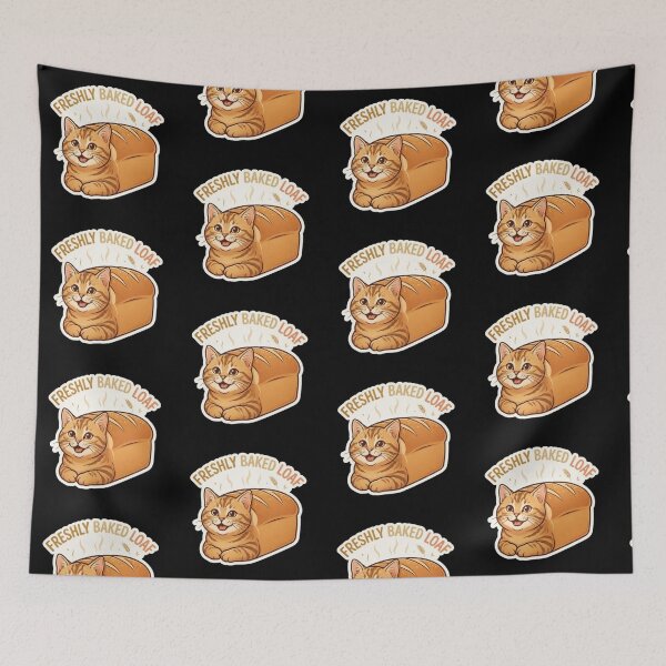 Item preview, Freshly Baked Loaf Cat designed and sold by PrintforDesign.