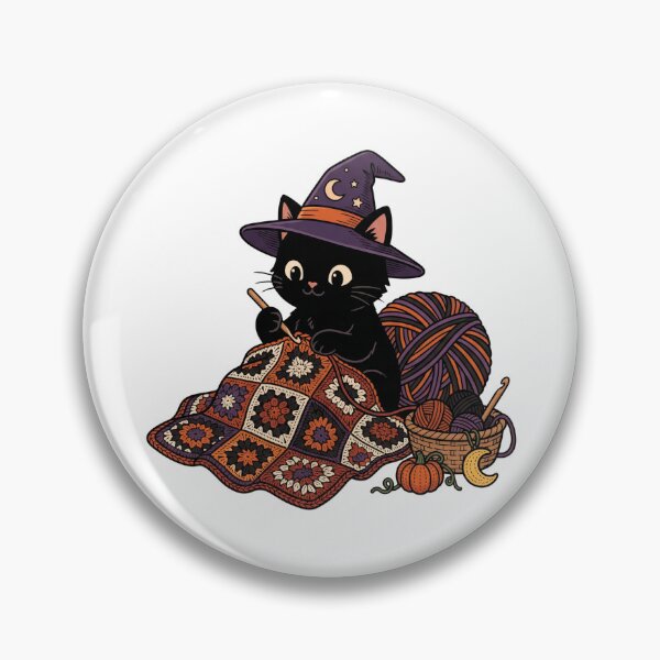 Item preview, Halloween Black Cat designed and sold by world+167.