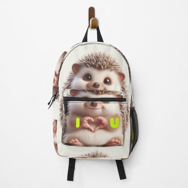 Item preview, Cute Hedgehog Holding Heart – Kawaii Love Animal Illustration designed and sold by Kruti Collection.