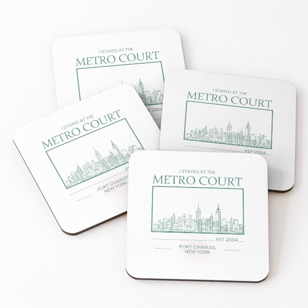 Item preview, Metro Court : Restaurant + Hotels (Fan Tee) designed and sold by SoapyFans.