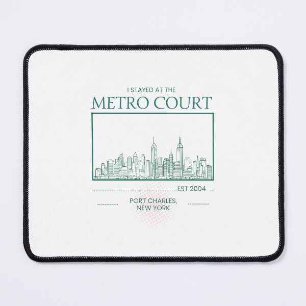 Item preview, Metro Court : Restaurant + Hotels (Fan Tee) designed and sold by SoapyFans.