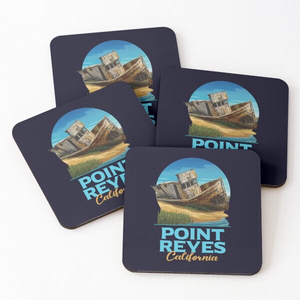 Item preview, Point Reyes California Shipwreck Vintage Art designed and sold by LinaValearte.