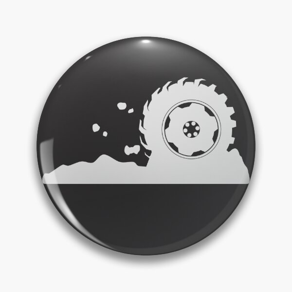 Artikelvorschau, SnowRunner-Ladebildschirm-Reifen | Minimalistische Offroad-Gaming-Silhouette entworfen und verkauft von Fan Art Station .