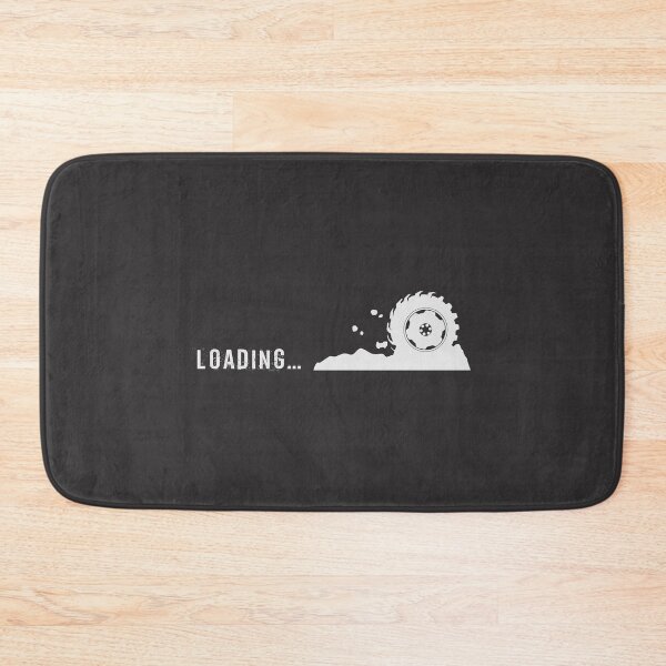 Item preview, SnowRunner Loading Screen Tire Wheel | Minimalist Off-Road Gaming Silhouette designed and sold by Fan Art Station .