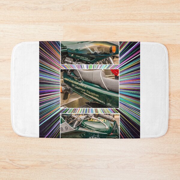 Item preview, HMS Exeter Motorcycle Detail Triptych designed and sold by Steve Purnell Photography.