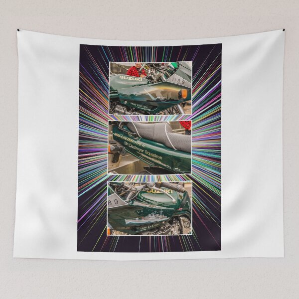 Item preview, HMS Exeter Motorcycle Detail Triptych designed and sold by Steve Purnell Photography.