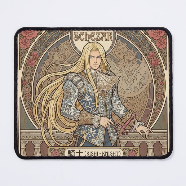 Item preview, Allen in the style of Alphonse Mucha designed and sold by Solace Sparkles.