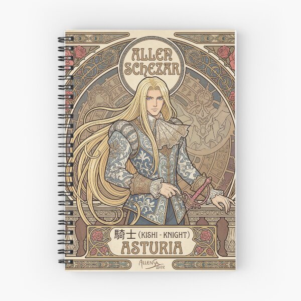 Artikelvorschau, Allen im Stil von Alphonse Mucha entworfen und verkauft von Solace Sparkles.