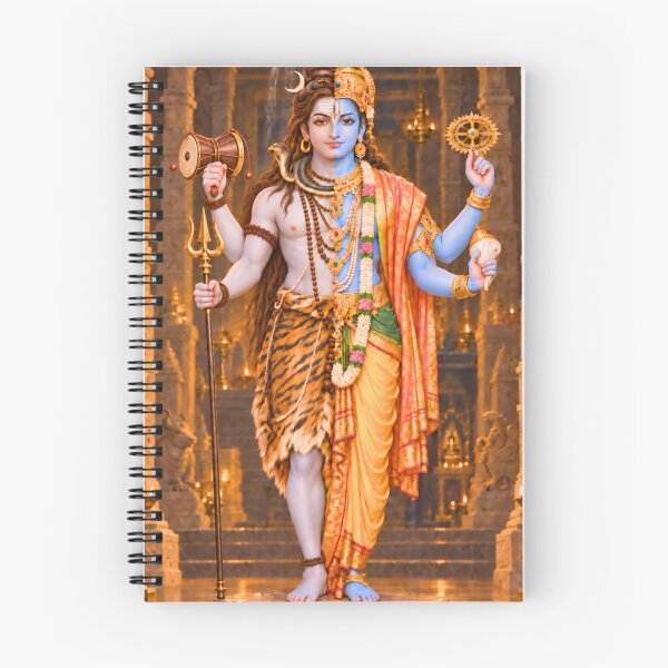 Item preview, Harihara — Unified Form of Lord Shiva and Lord Vishnu designed and sold by Homyar.