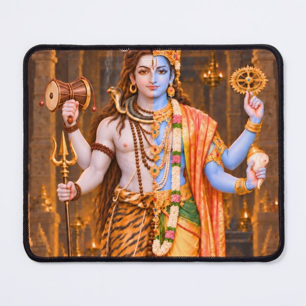 Item preview, Harihara — Unified Form of Lord Shiva and Lord Vishnu designed and sold by Homyar.