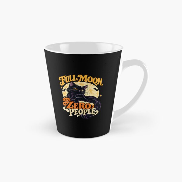 Item preview, Full Moon Zero People Black Cat Halloween designed and sold by MOTIFOLK.