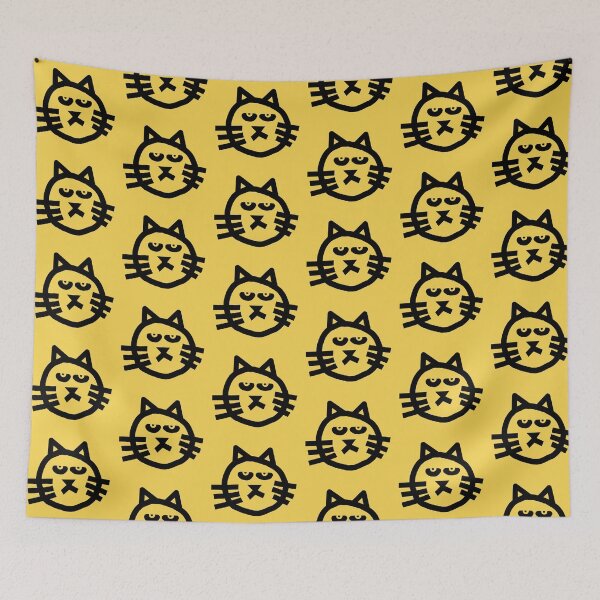 Item preview, Angry Cat Face Graphic designed and sold by ellenhenry.