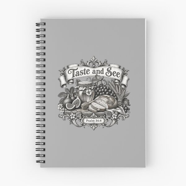 Item preview, Taste and See Botanical Scripture Art designed and sold by Grace Works Studio by Kelly Florence .