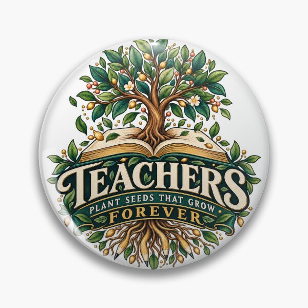 Item preview, Teachers Plant Seeds That Grow Forever — Inspirational Educator Design designed and sold by CaribChroma.