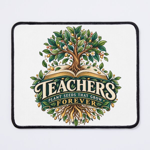 Item preview, Teachers Plant Seeds That Grow Forever — Inspirational Educator Design designed and sold by CaribChroma.