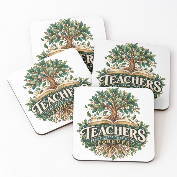 Item preview, Teachers Plant Seeds That Grow Forever — Inspirational Educator Design designed and sold by CaribChroma.
