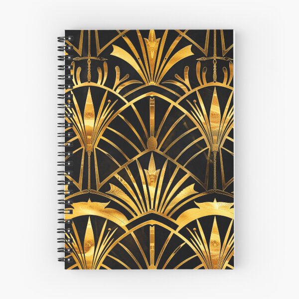 Item preview, Luxurious Art Deco Vintage Design Golden Ombre Pattern   designed and sold by DEC02.