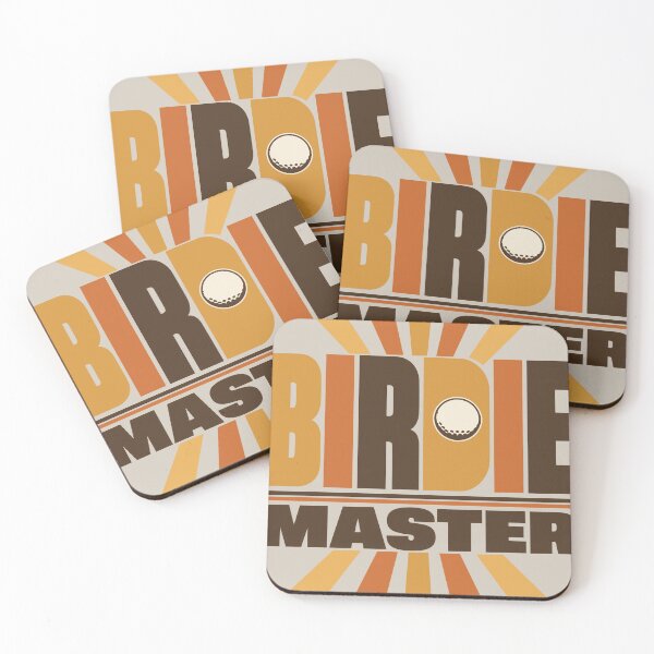 Item preview, Birdie Master Bold Typography - Mens Retro Golf Text Art - Vintage Sports Gift designed and sold by BelievingCreates.