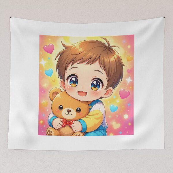 Item preview, The Boy and the Bear designed and sold by AdonnelArts.