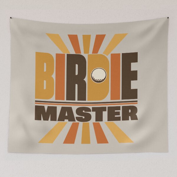 Item preview, Birdie Master Bold Typography - Mens Retro Golf Text Art - Vintage Sports Gift designed and sold by BelievingCreates.