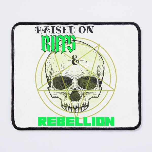 Item preview, Raised On Riffs And Rebellion designed and sold by piercedgirl13.