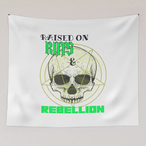 Item preview, Raised On Riffs And Rebellion designed and sold by piercedgirl13.