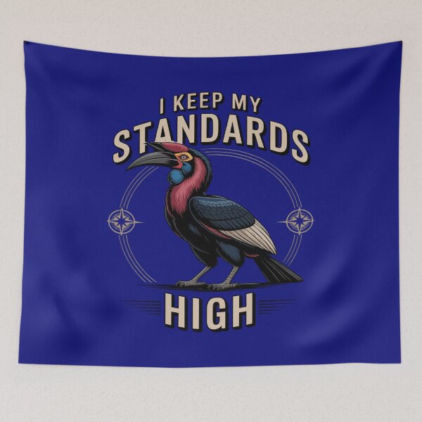 Item preview, Abyssinian Ground Hornbill - I Keep My Standards High designed and sold by Max Store.