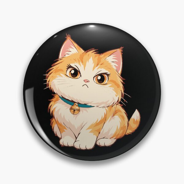 Item preview, Fluffy Orange Cat  designed and sold by ClubVacay.