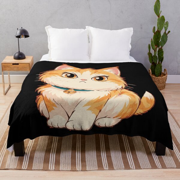 Item preview, Fluffy Orange Cat  designed and sold by ClubVacay.