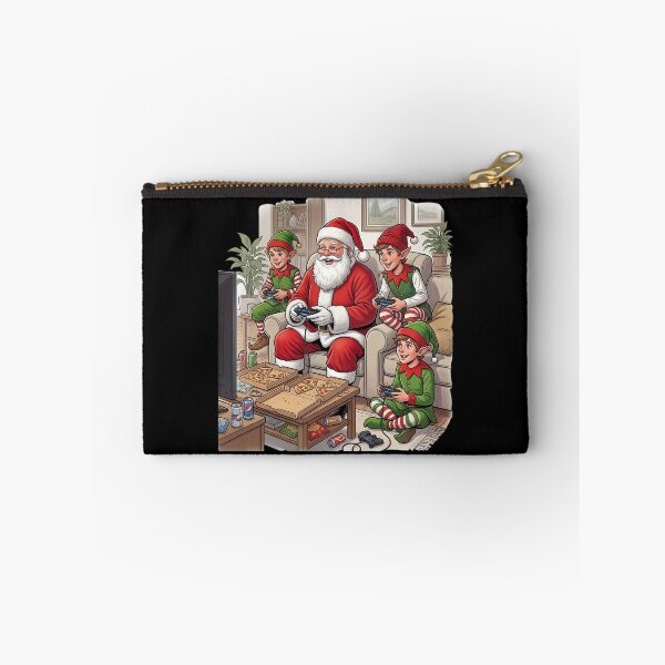 Item preview, Santa plays games with elves designed and sold by ReneMM.