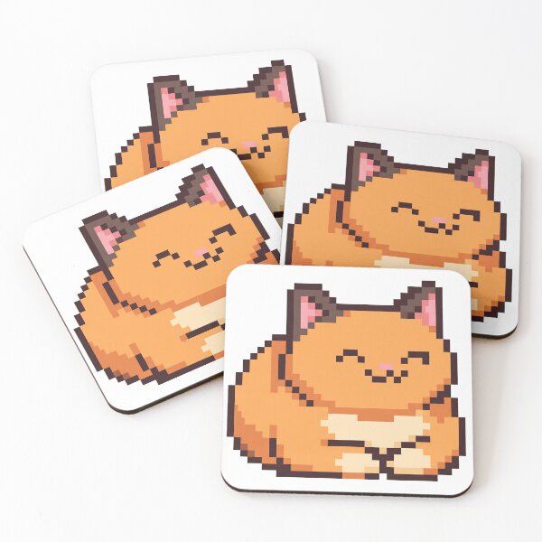 Item preview, Pixel Art Cat Loaf designed and sold by Rariks.