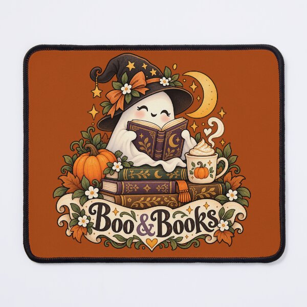 Item preview, Boo & Books – Cute Ghost Book Lover designed and sold by TLSDesigns.