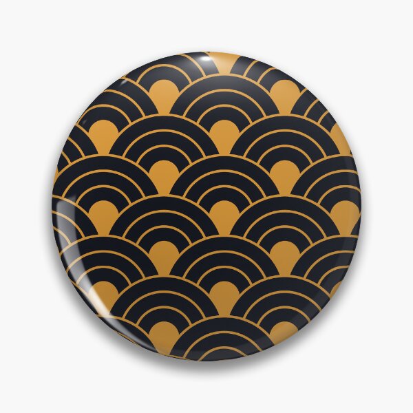 Item preview, Romantic Art Deco Golden And Black Luxury Pattern designed and sold by DEC02.