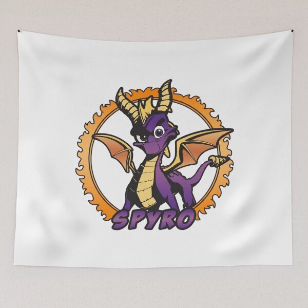 Item preview, Spyro the dragon designed and sold by SweetMascot.