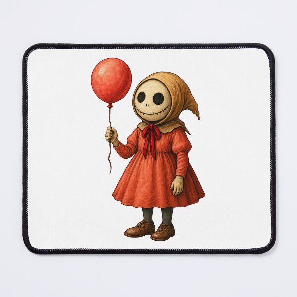 Item preview, Skull Faced Balloon Girl designed and sold by Whatever Works.